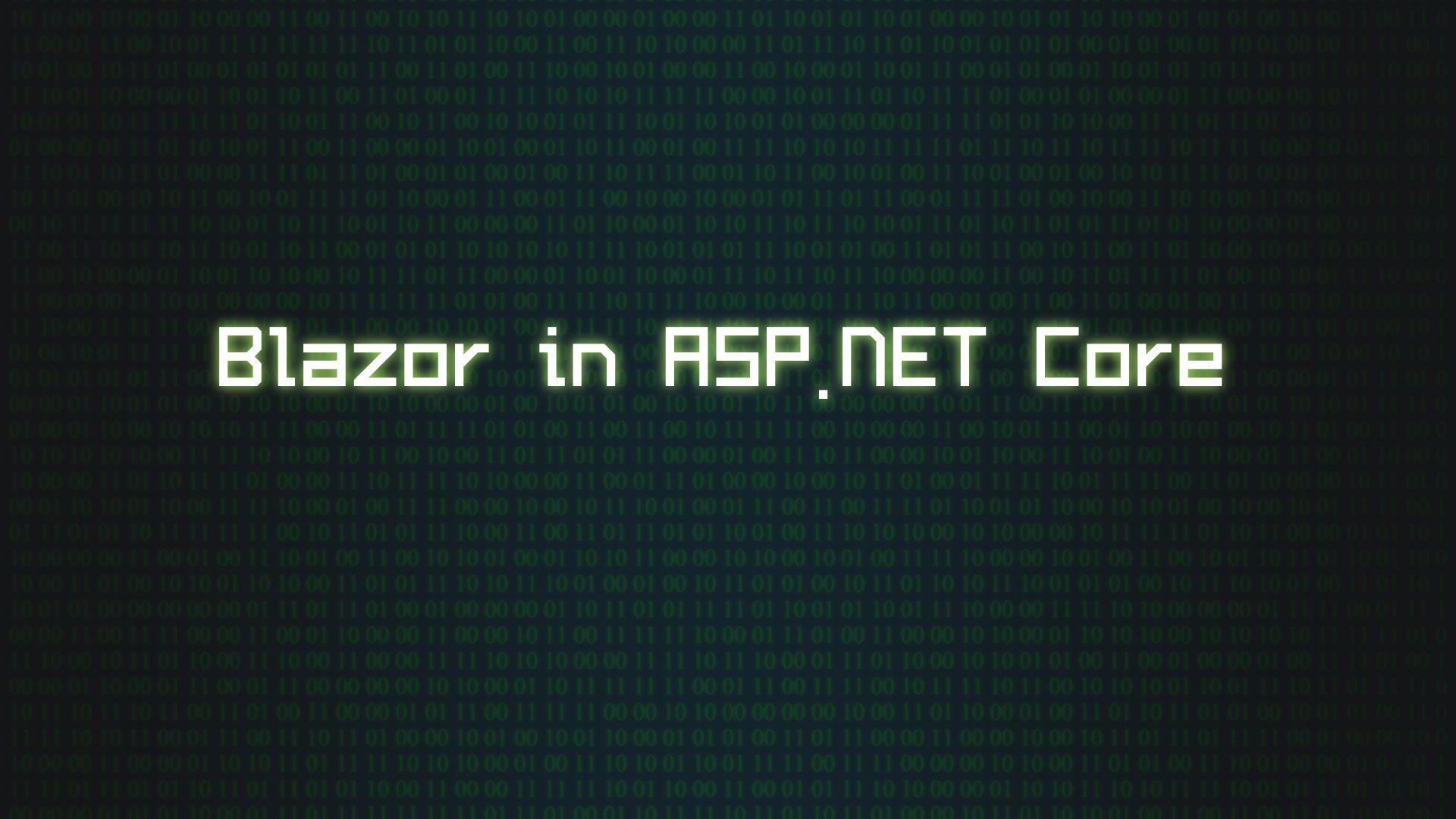 Blazor in ASP.NET Core