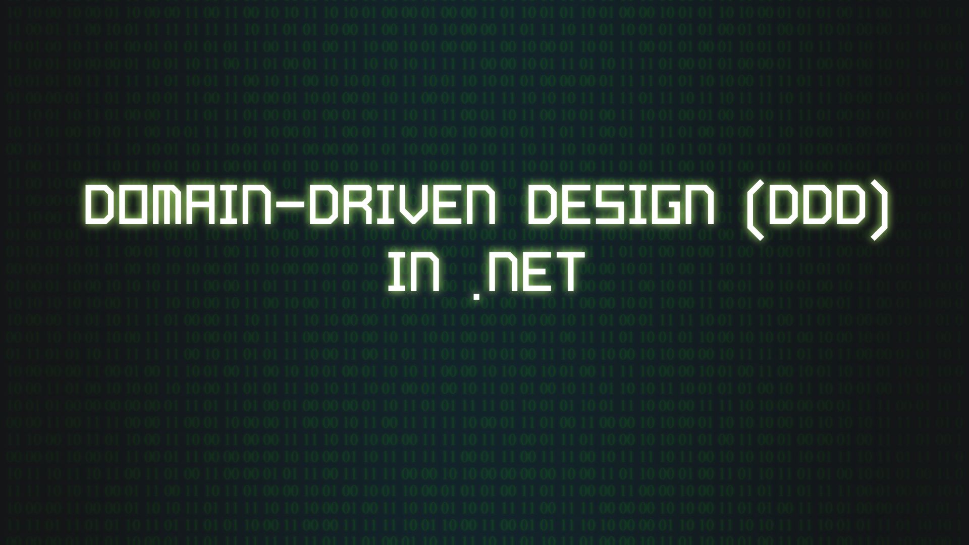 Domain Driven Design in .NET