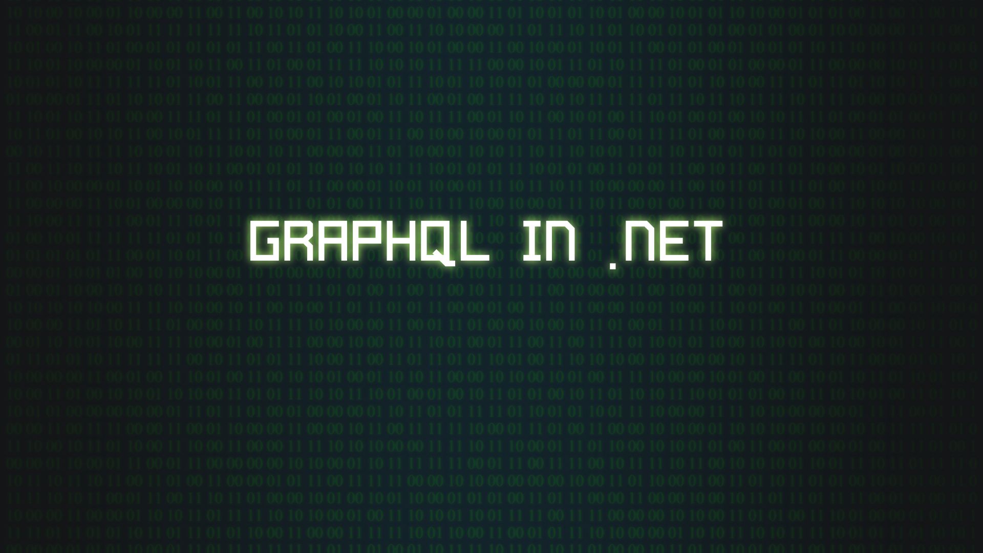 GraphQL in .NET