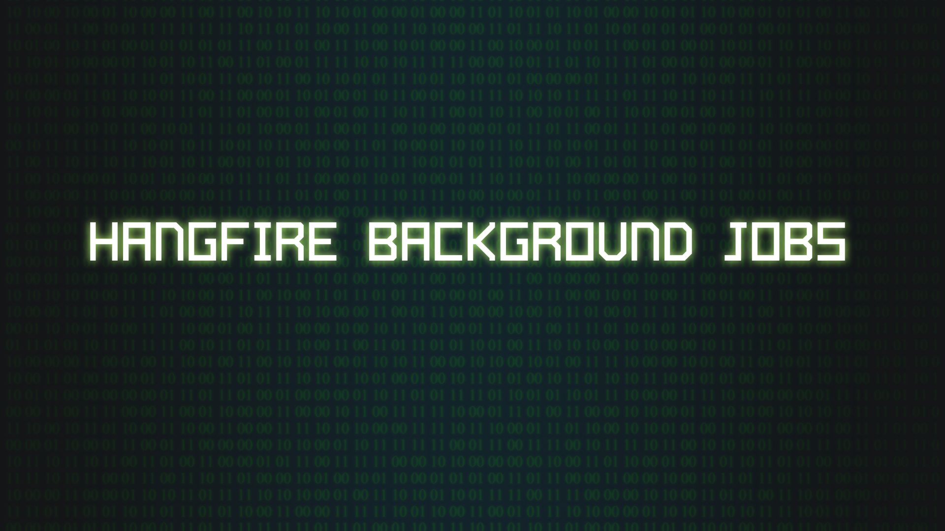 Hangfire Background Jobs in ASP.NET Core