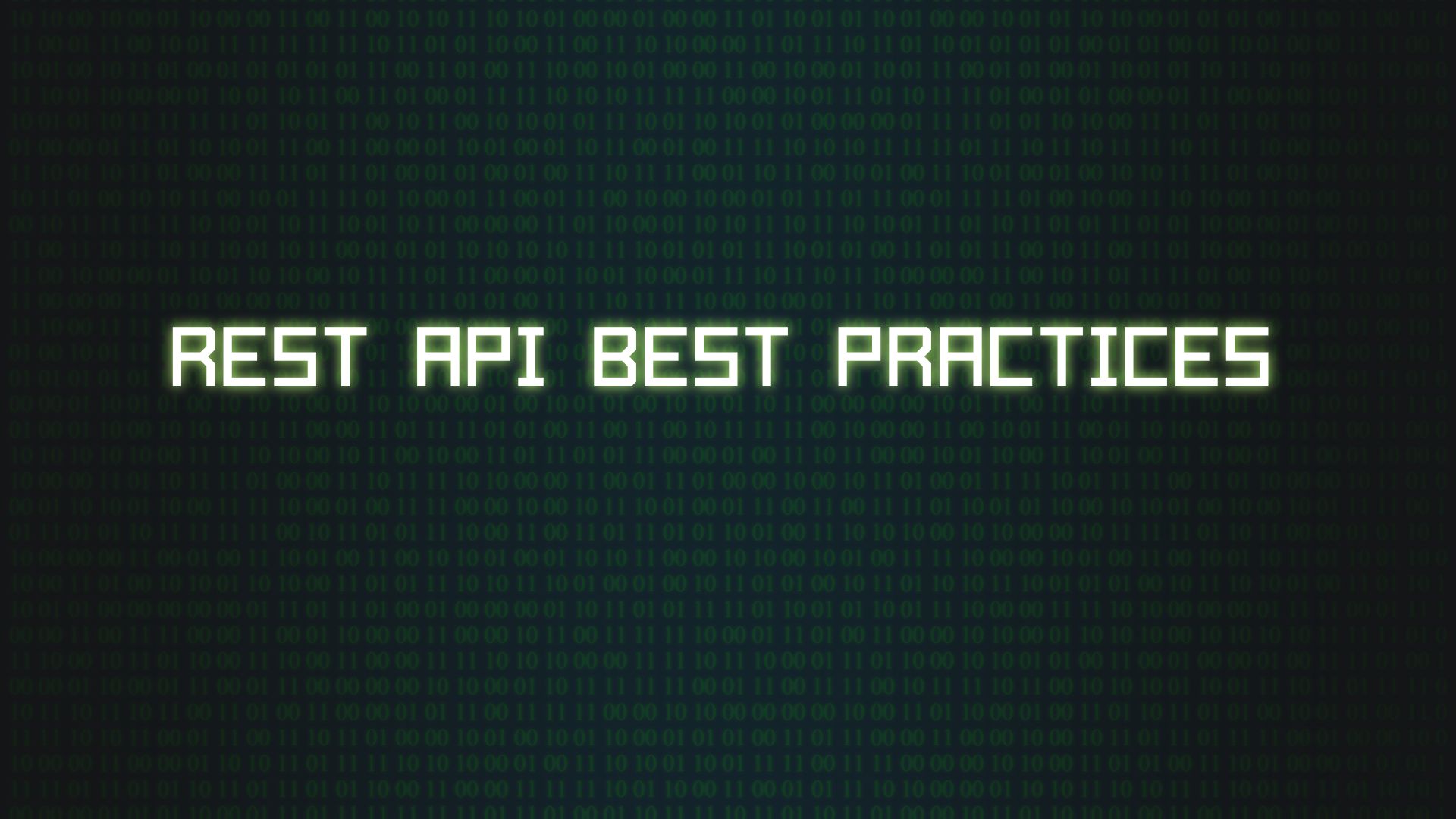 REST API Best Practices