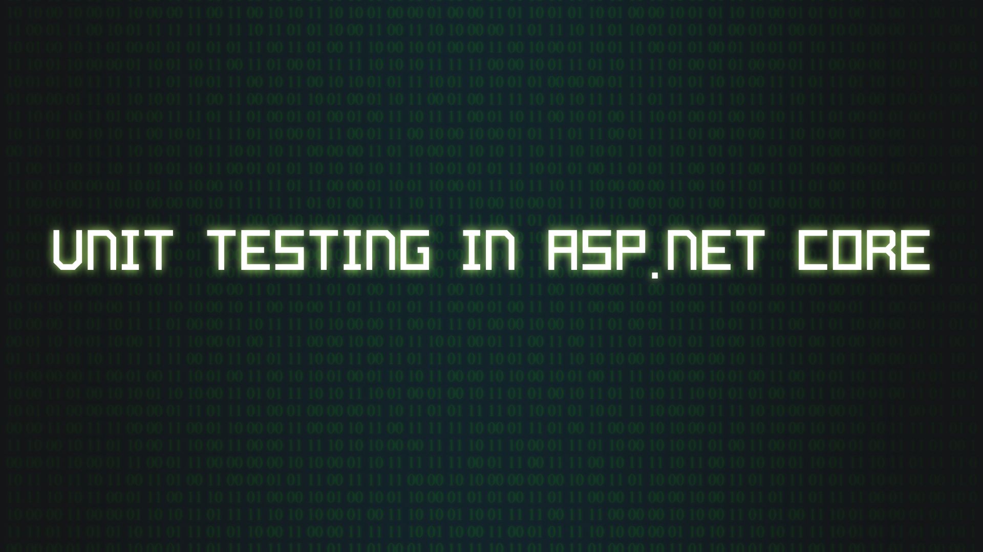 Unit Testing in ASP.NET Core
